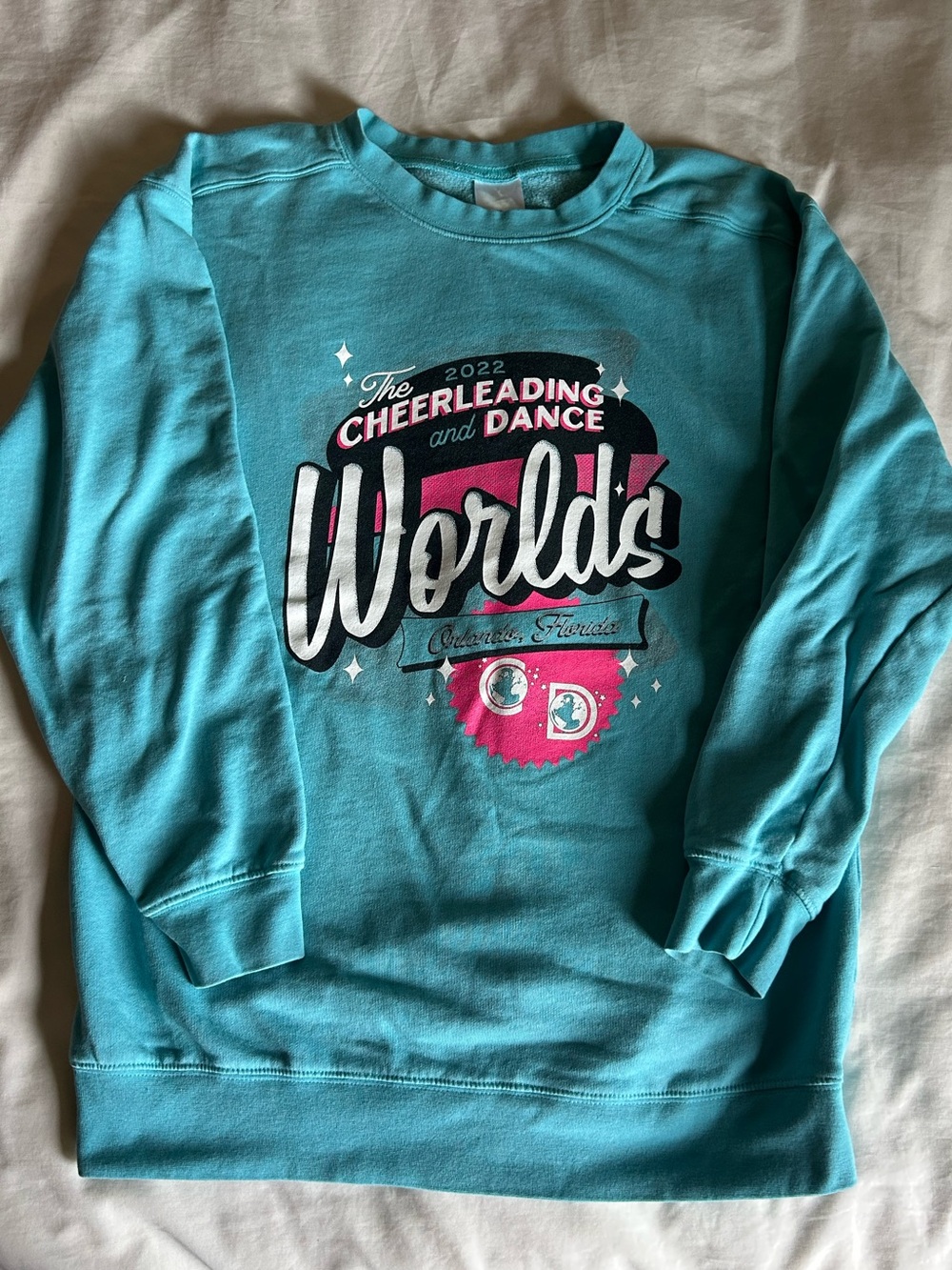Cheerleading and Dance Worlds Sweatshirt 2022 size small